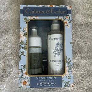 NEW Crabtree & Evelyn NANTUCKET BRIAR BODY HYDRATION Essentials Boxed Set